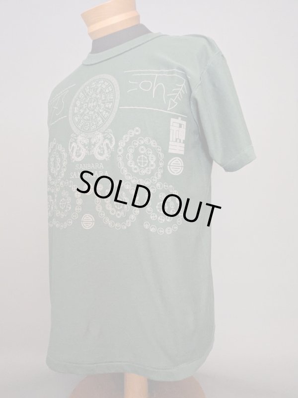 裏地のフロントプリント